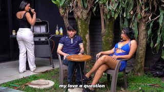 Diam, Jangan Berisik! – Ibu Tiri Ngewe Pacar Anak Perempuannya Diam-diam – Big Jackson & Lina Henao