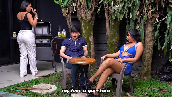 Diam, Jangan Berisik! – Ibu Tiri Ngewe Pacar Anak Perempuannya Diam-diam – Big Jackson & Lina Henao