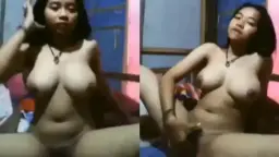 Elsa Ig Bocil Toge Lagi Colmek Sambil Ngacengin