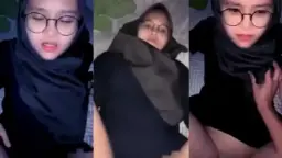 Hijabers Cakep Pake Kacamata, Ngewe Hot Bikin Viral.