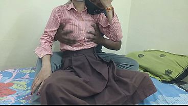 Cewek India Di Kamar Pacarnya, Ngentot Panas Sampai Meringis Kesakitan