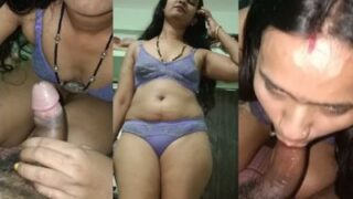Bhabhi Kasih Blowjob Desi, Langsung Digenjot Keras Sampe Muncrat.